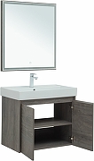 Комплект мебели для ванной Aquanet Nova Lite 75 302536 подвесной Дуб рошелье-8