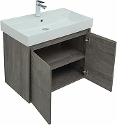 Комплект мебели для ванной Aquanet Nova Lite 75 302536 подвесной Дуб рошелье-11