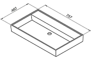 Комплект мебели для ванной Aquanet Nova Lite 75 302536 подвесной Дуб рошелье-15