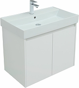 Комплект мебели для ванной Aquanet Nova Lite 75 302535 подвесной Белый глянец-10
