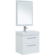 Комплект мебели для ванной Aquanet Nova 60 246279 подвесной Белый глянец-1