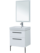Комплект мебели для ванной Aquanet Nova 60 246279 подвесной Белый глянец-4