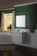 Комплект мебели для ванной Aquanet Nova 75 243255 подвесной Белый глянец-12