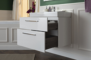 Комплект мебели для ванной Aquanet Nova 75 243255 подвесной Белый глянец-18
