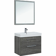 Комплект мебели для ванной Aquanet Nova 75 243251 подвесной Дуб рошелье-1