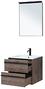 Комплект мебели для ванной Aquanet Lino 60 271952 подвесной Дуб Веллингтон-4