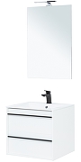 Комплект мебели для ванной Aquanet Lino 60 271951 подвесной Белый матовый-1