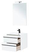 Комплект мебели для ванной Aquanet Lino 60 271951 подвесной Белый матовый-4