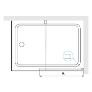 Шторка на ванну RGW Screens SC-050B 80x150 351105008-14 профиль Черный стекло прозрачное-4