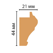 Багет Decomaster 685-126 2900x44x21 мм-1