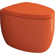 Унитаз Bocchi Etna 1116-012-0129 подвесной Оранжевый глянцевый без сиденья-1