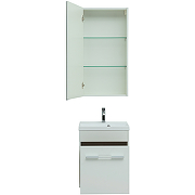 Комплект мебели для ванной Aquanet Августа 50 287679 подвесной Белый-3