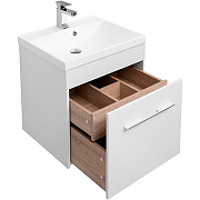 Комплект мебели для ванной Aquanet Августа 58 287681 подвесной Белый-3