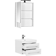 Комплект мебели для ванной Aquanet Нота 58 287700 подвесной Белый-1