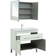 Комплект мебели для ванной Aquanet Верона 90 287661 Белый-3