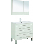 Комплект мебели для ванной Aquanet Верона 90 287660 Белый
