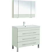 Комплект мебели для ванной Aquanet Верона 100 287655 Белый-2