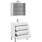 Комплект мебели для ванной Aquanet Верона 75 287658 Белый-2