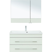 Комплект мебели для ванной Aquanet Верона 90 287653 подвесной Белый-1