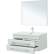Комплект мебели для ванной Aquanet Верона 90 287639 подвесной Белый матовый-3
