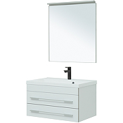 Комплект мебели для ванной Aquanet Верона 75 287637 подвесной Белый матовый-2