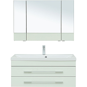 Комплект мебели для ванной Aquanet Верона 100 287649 подвесной Белый-1
