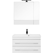Комплект мебели для ванной Aquanet Верона 75 287652 подвесной Белый-1