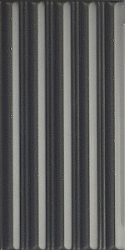 Керамическая плитка 41Zero42 WigWag Black 4100324 настенная 7,5x15 см