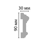 Молдинг Decomaster 97901 2400x90x30 мм-1