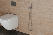 Гигиенический душ со смесителем Rush Capri CA1435-98 Хром-1