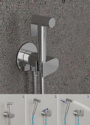 Гигиенический душ со смесителем Rush Capri CA1435-97 Хром-3