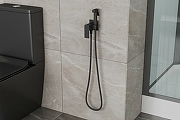 Гигиенический душ со смесителем Rush Thira TR3635-99Black Черный матовый-2