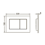 Комплект унитаза Villeroy&Boch O Novo 5660H101 с инсталляцией Tece Base 9400413 с сиденьем Микролифт и Белой клавишей смыва-23