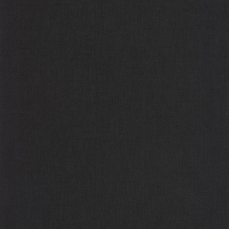 Обои Caselio Linen Edition 68529999 Винил на флизелине (0,53*10,05) Черный, Однотонные/Рогожка