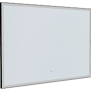 Зеркало Iddis Slide 100 SLI1000i98 с подсветкой с подогревом Черное c сенсорным выключателем и диммером