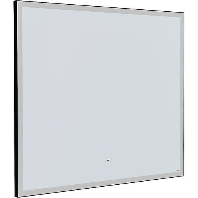Зеркало Iddis Slide 80 SLI8000i98 с подсветкой с подогревом Черное c сенсорным выключателем и диммером зеркало iddis esper 100 esp1000i98 с подсветкой белое матовое c сенсорным выключателем и диммером