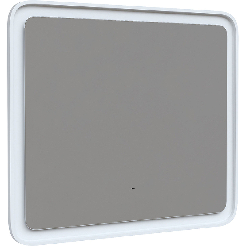 Зеркало Iddis Esper 80 ESP8000i98 с подсветкой Белое матовое c сенсорным выключателем и диммером зеркало iddis esper 100см esp1000i98
