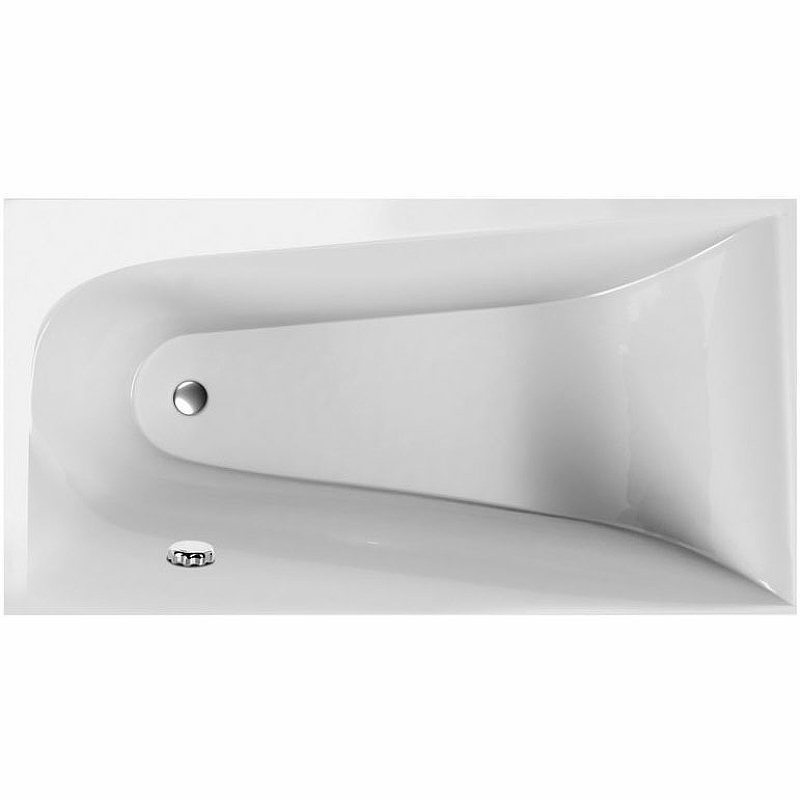цена Акриловая ванна Vayer Boomerang 180x80 L Гл000010188 без гидромассажа