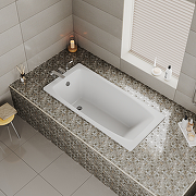 Чугунная ванна Delice Repos 150x70 DLR220507 без отверстий под ручки и антискользящего покрытия-7