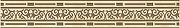 Керамический бордюр Beryoza Ceramica (Береза керамика) Рим желтый 9,5х60 см