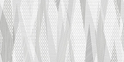 Керамический декор Beryoza Ceramica (Береза керамика) Эклипс 1 светло-серый 25х50 см
