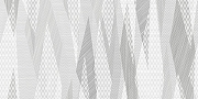 Керамический декор Beryoza Ceramica (Береза керамика) Эклипс 2 светло-серый 25х50 см
