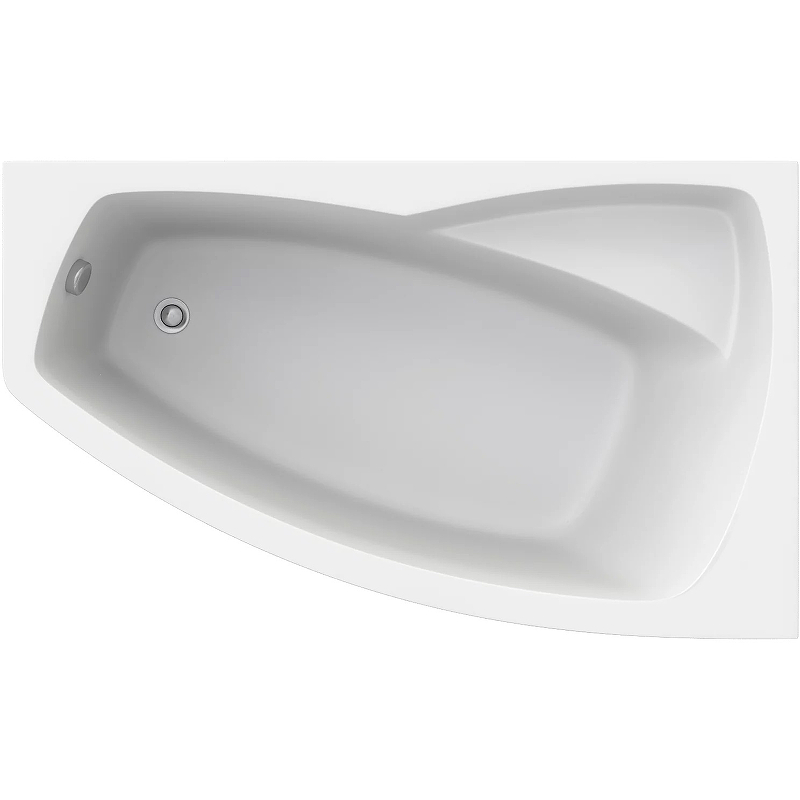 Акриловая ванна Bas Камея PRO 150x90 R В А0118 без гидромассажа акриловая ванна bas вектра r