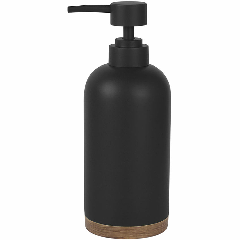 Дозатор для жидкого мыла WasserKRAFT Vils K-6199 Черный матовый мыльница vils k 6129 цвет чёрная дерево