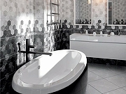 Керамическая плитка Beryoza Ceramica (Береза керамика) Дайкири декор 1 белый настенная 30х60 см-1