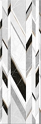 Керамический декор Beryoza Ceramica (Береза керамика) Верди 2 белый 25х75 см
