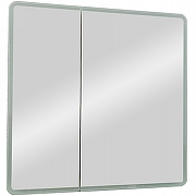 Зеркальный шкаф Avanti 80 R 7244 с подсветкой Белый глянец-1