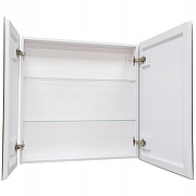 Зеркальный шкаф Avanti 80 R 7244 с подсветкой Белый глянец-2