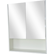 Зеркальный шкаф Bellezza Ницца 70 4611011030014 Белый