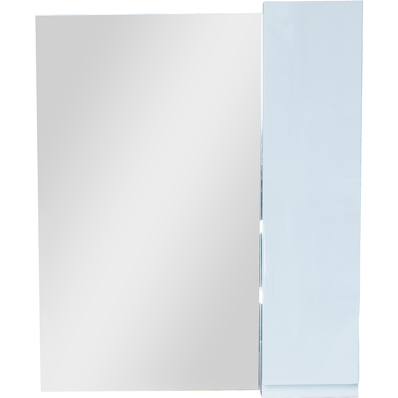 Зеркало со шкафом Bellezza Асти 70 R 4616311021014 Белое зеркало со шкафом bellezza асти 70 r 4616311021014 белое